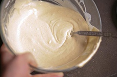 Шарлотка с творогом и яблоками Шарлотка с творогом и яблоками