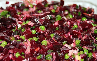Винегрет с квашеной капустой Винегрет с квашеной капустой