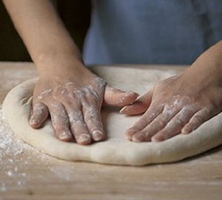 Пицца с домашним сыром Пицца с домашним сыром