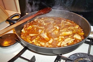 Курица с фасолью Курица с фасолью