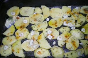Семга с картошкой в духовке Семга с картошкой в духовке