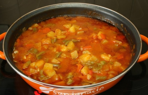 Овощное рагу с кабачками Овощное рагу с кабачками