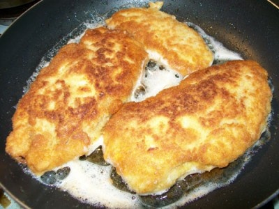 Куриные грудки, фаршированные сыром Куриные грудки, фаршированные сыром