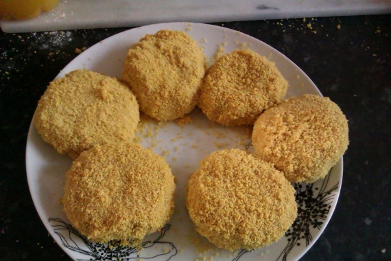 Рыбные котлеты с кальмарами Рыбные котлеты с кальмарами