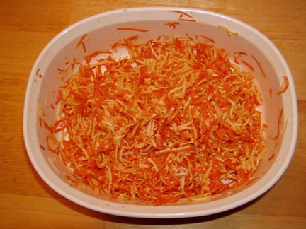 Салат из сельдерея и моркови Салат из сельдерея и моркови