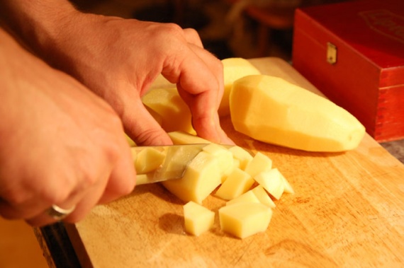 Говядина, тушеная с картофелем Говядина, тушеная с картофелем