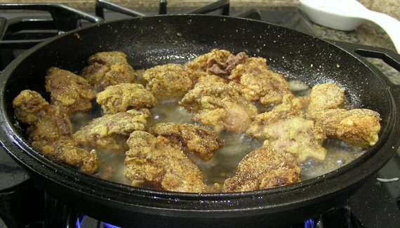 Куриная печень в кляре Куриная печень в кляре