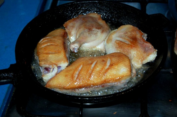 Утка, тушеная с капустой Утка, тушеная с капустой