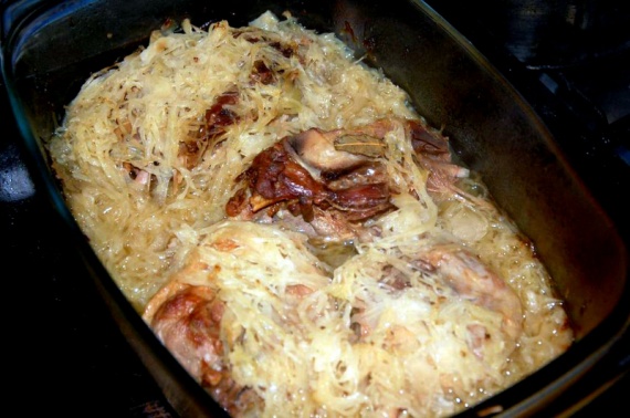 Утка, тушеная с капустой Утка, тушеная с капустой