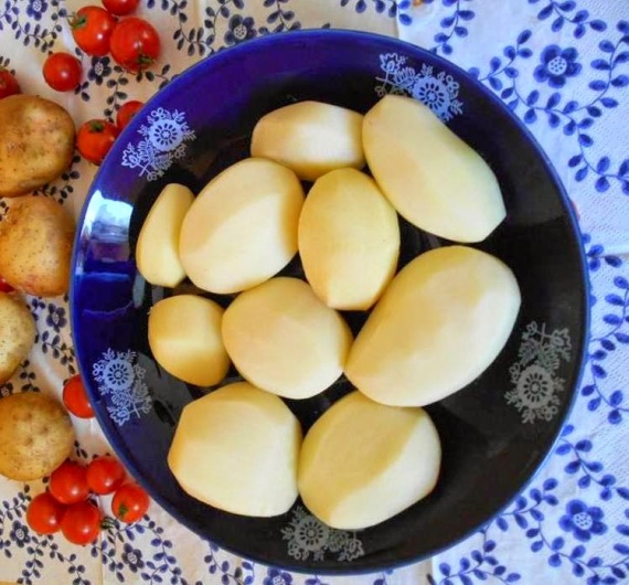 Картофельная пицца Картофельная пицца