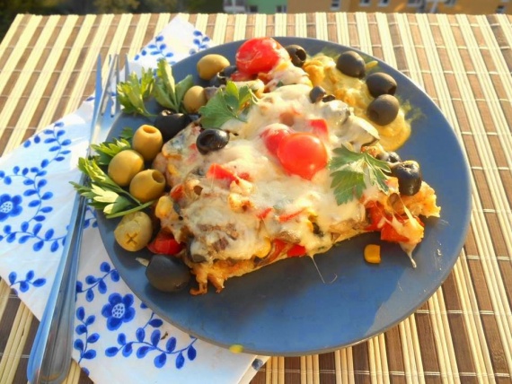 Картофельная пицца Картофельная пицца