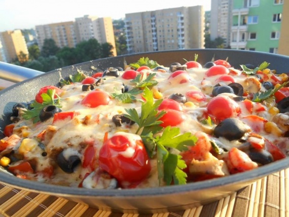 Картофельная пицца Картофельная пицца