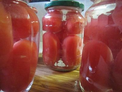 Маринованные помидоры без кожицы Маринованные помидоры без кожицы