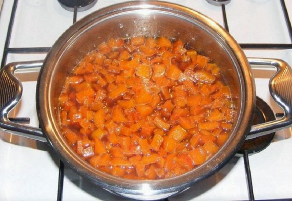 Варенье из тыквы с курагой Варенье из тыквы с курагой