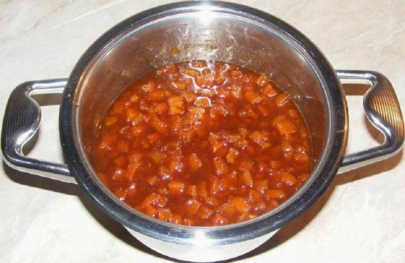 Варенье из тыквы с курагой Варенье из тыквы с курагой
