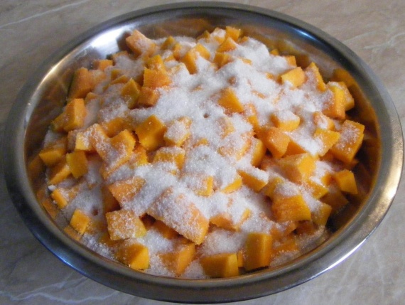 Варенье из тыквы с курагой Варенье из тыквы с курагой