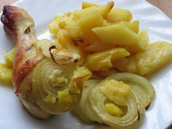 Курица с картошкой в фольге в духовке Курица с картошкой в фольге в духовке