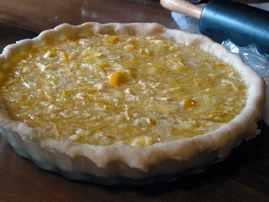 Пирог с апельсиновой начинкой Пирог с апельсиновой начинкой
