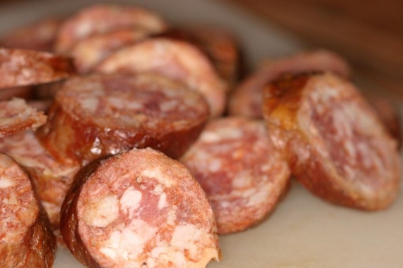 Запеканка с рисом, сыром и колбасой Запеканка с рисом, сыром и колбасой