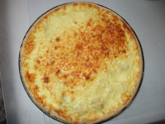 Тарт с картофелем, грибами и луком Тарт с картофелем, грибами и луком