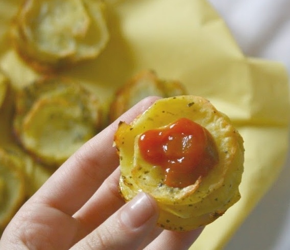 Хрустящий картофель с сыром Хрустящий картофель с сыром