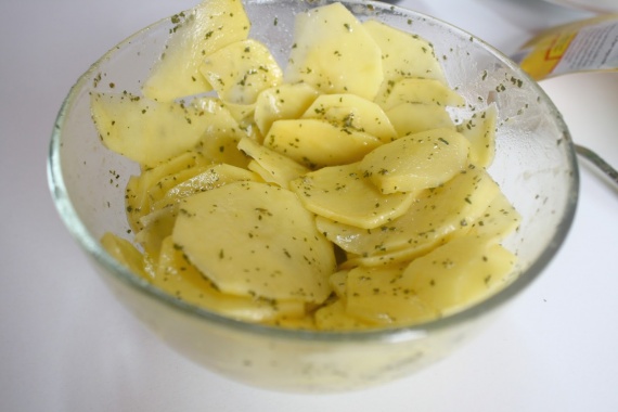 Хрустящий картофель с сыром Хрустящий картофель с сыром