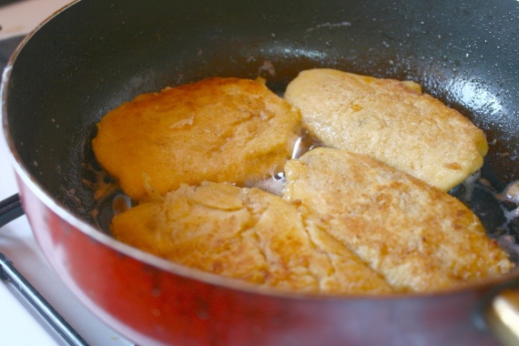 Картофельные крокеты с грибами Картофельные крокеты с грибами