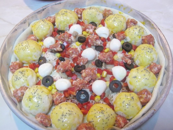 Королевская пицца Королевская пицца