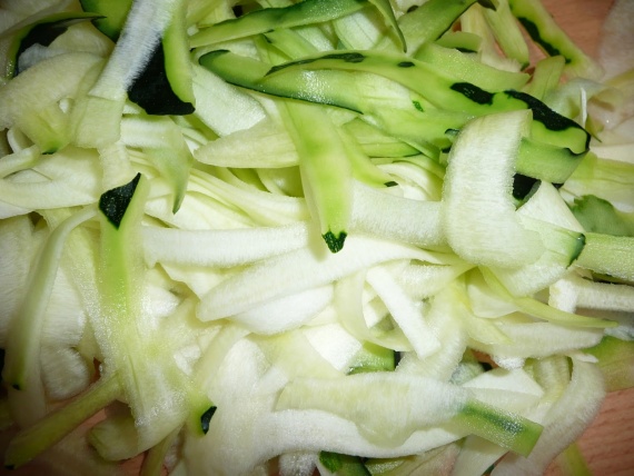 Паста с курицей и цуккини Паста с курицей и цуккини