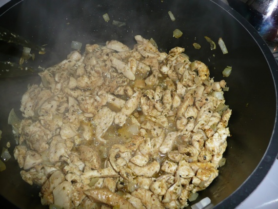 Паста с курицей и цуккини Паста с курицей и цуккини