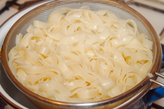 Макароны с орехами Макароны с орехами
