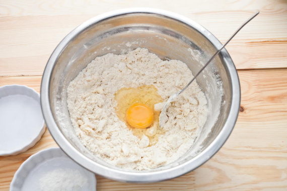 Мини киш с лисичками и сыром Мини киш с лисичками и сыром