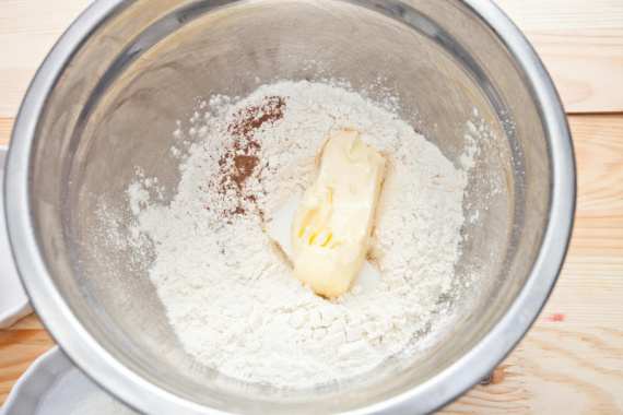 Мини киш с лисичками и сыром Мини киш с лисичками и сыром
