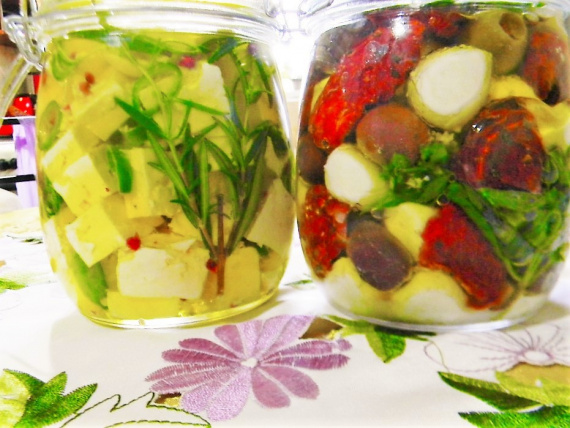 Сыр в оливковом масле Сыр в оливковом масле