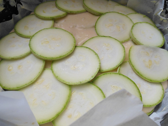 Кабачковый пирог с беконом Кабачковый пирог с беконом