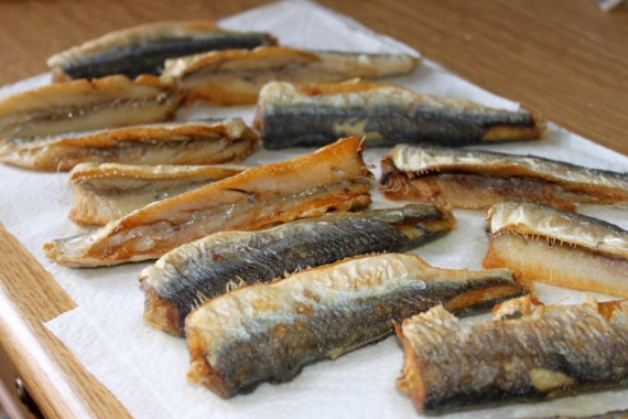 Жареная сельдь в маринаде Жареная сельдь в маринаде