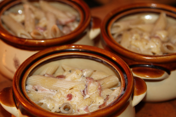 Макароны в сырном соусе Макароны в сырном соусе