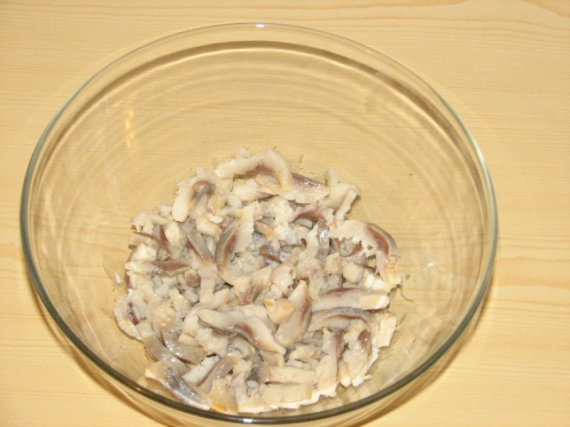 Салат с селедкой и яблоком Салат с селедкой и яблоком