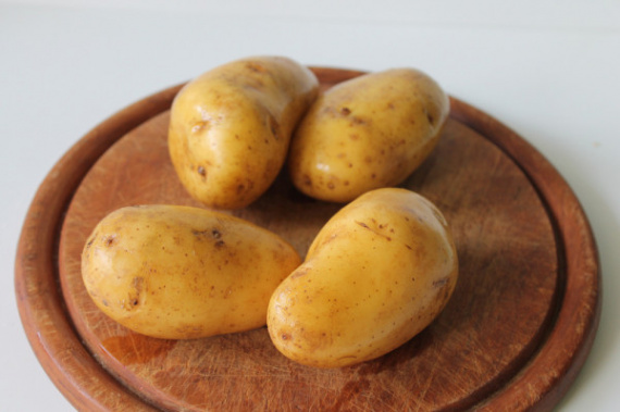Картофель, фаршированный сыром Картофель, фаршированный сыром