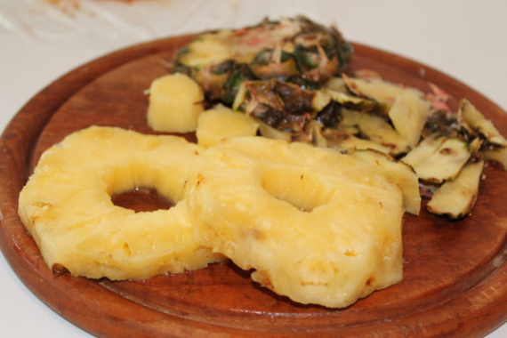 Курица с ананасами и рисом Курица с ананасами и рисом