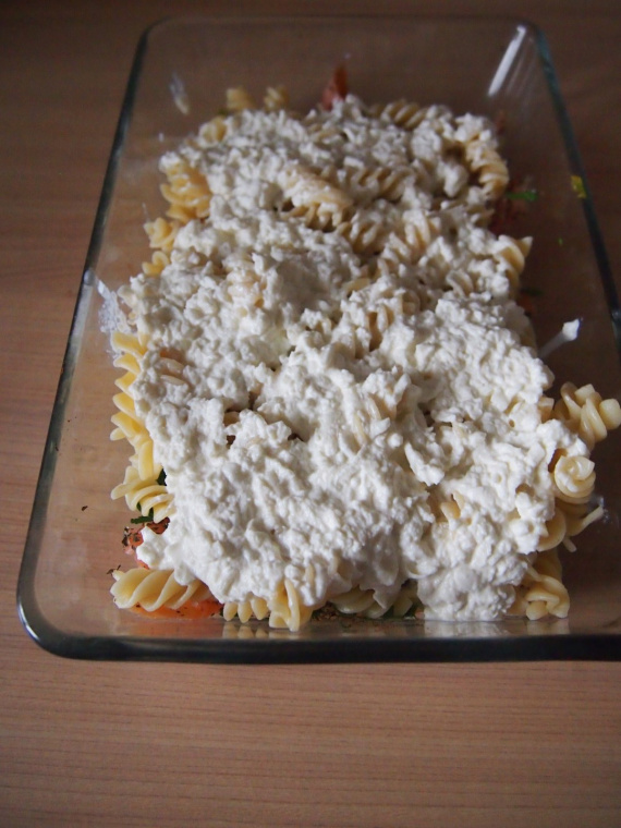 Макароны, запеченные с копченым лососем Макароны, запеченные с копченым лососем
