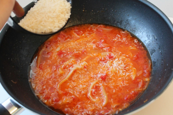 Рис с овощами и яйцом Рис с овощами и яйцом