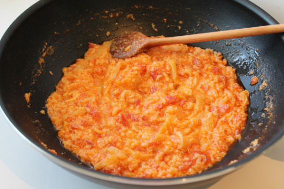 Рис с овощами и яйцом Рис с овощами и яйцом