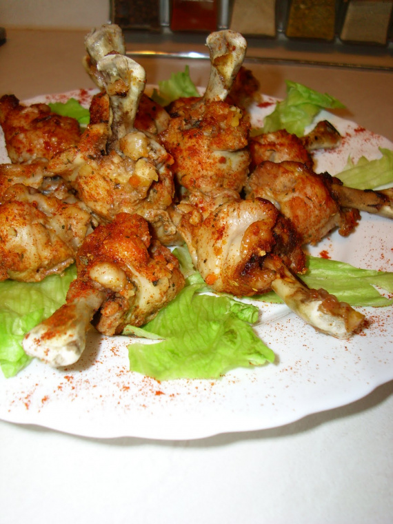 Закуска из куриных крылышек Закуска из куриных крылышек