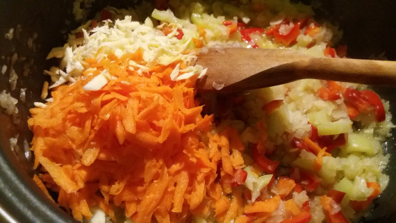 Овощное рагу со стручковой фасолью и кабачками Овощное рагу со стручковой фасолью и кабачками
