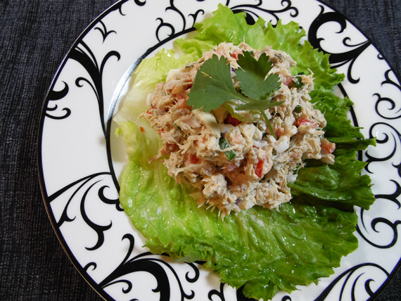 Салат с тунцом и овощами Салат с тунцом и овощами