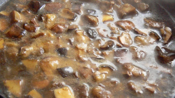 Утиная грудка с рисом и грибами Утиная грудка с рисом и грибами