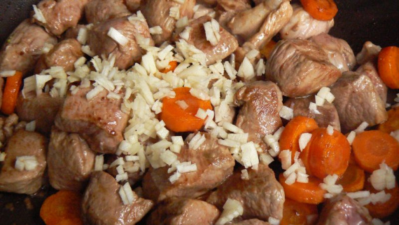 Утиная грудка с рисом и грибами Утиная грудка с рисом и грибами
