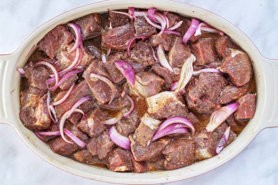 Мягкий шашлык из говядины Мягкий шашлык из говядины