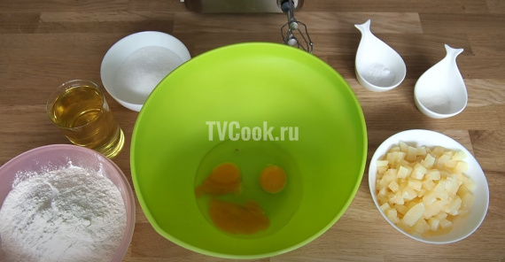 Ананасовый пирог Ананасовый пирог